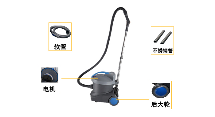 超靜音吸塵器價(jià)格 商用吸塵器,賓館專(zhuān)用吸塵器(圖3)