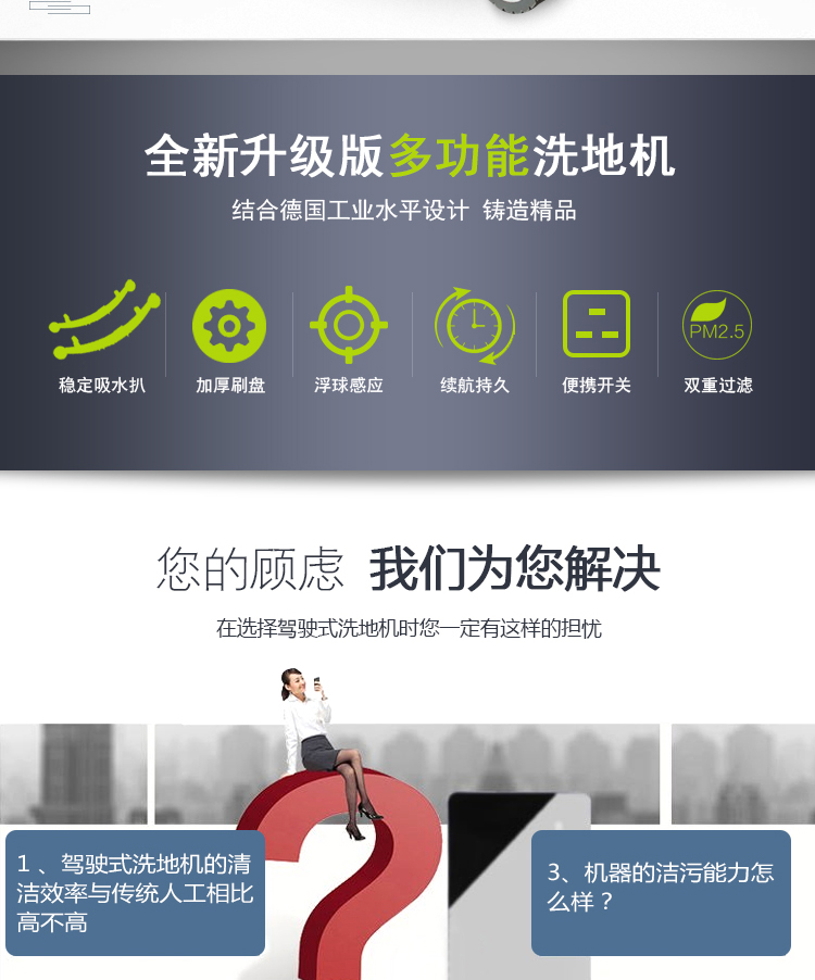 理仕駕駛式洗地機 理仕駕駛式掃地機.LS32洗地機(圖2)